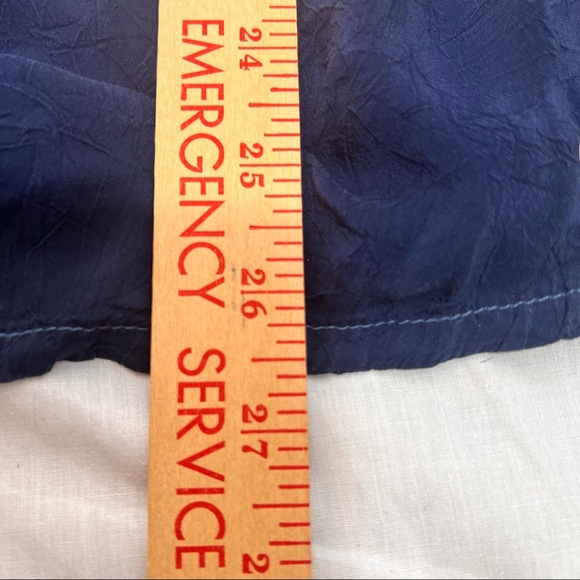 Johnny Was Peyton Blouse Women's S Colorful Embroidered Blue Rayon Boho V-neck - Picture 10 of 11